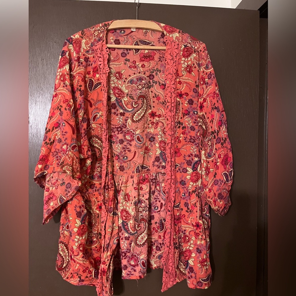 Paisley Kimono Top by Penelope